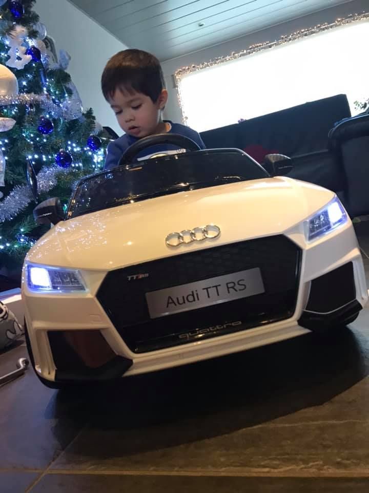 Tevreden chauffeurtje