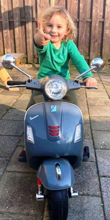 Tevreden chauffeurtje