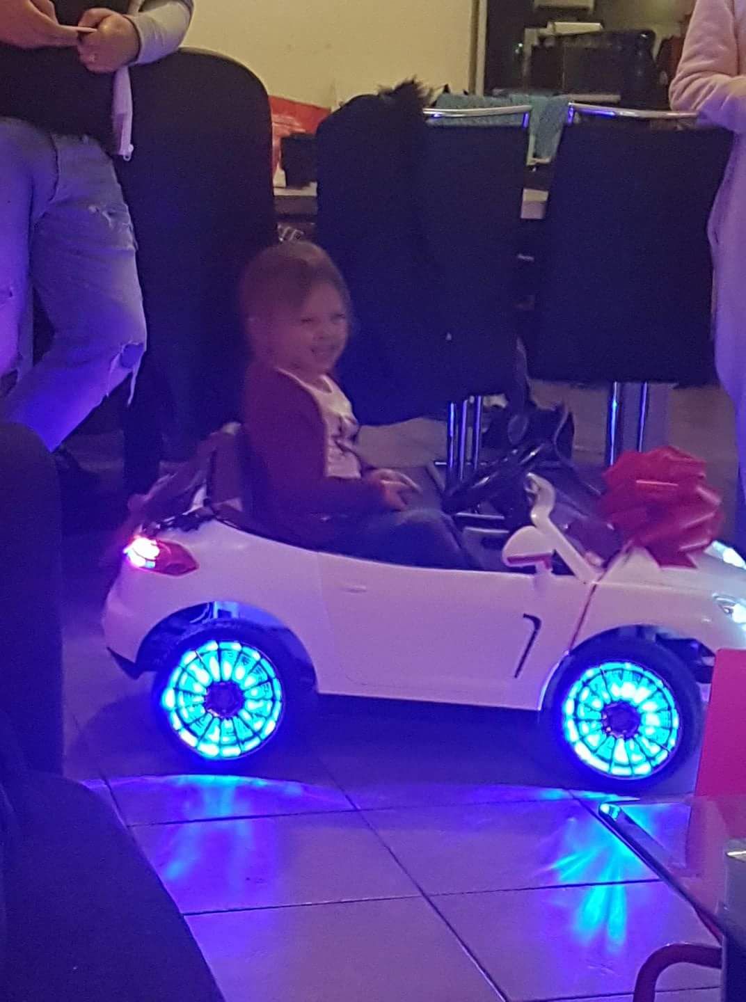 Tevreden chauffeurtje