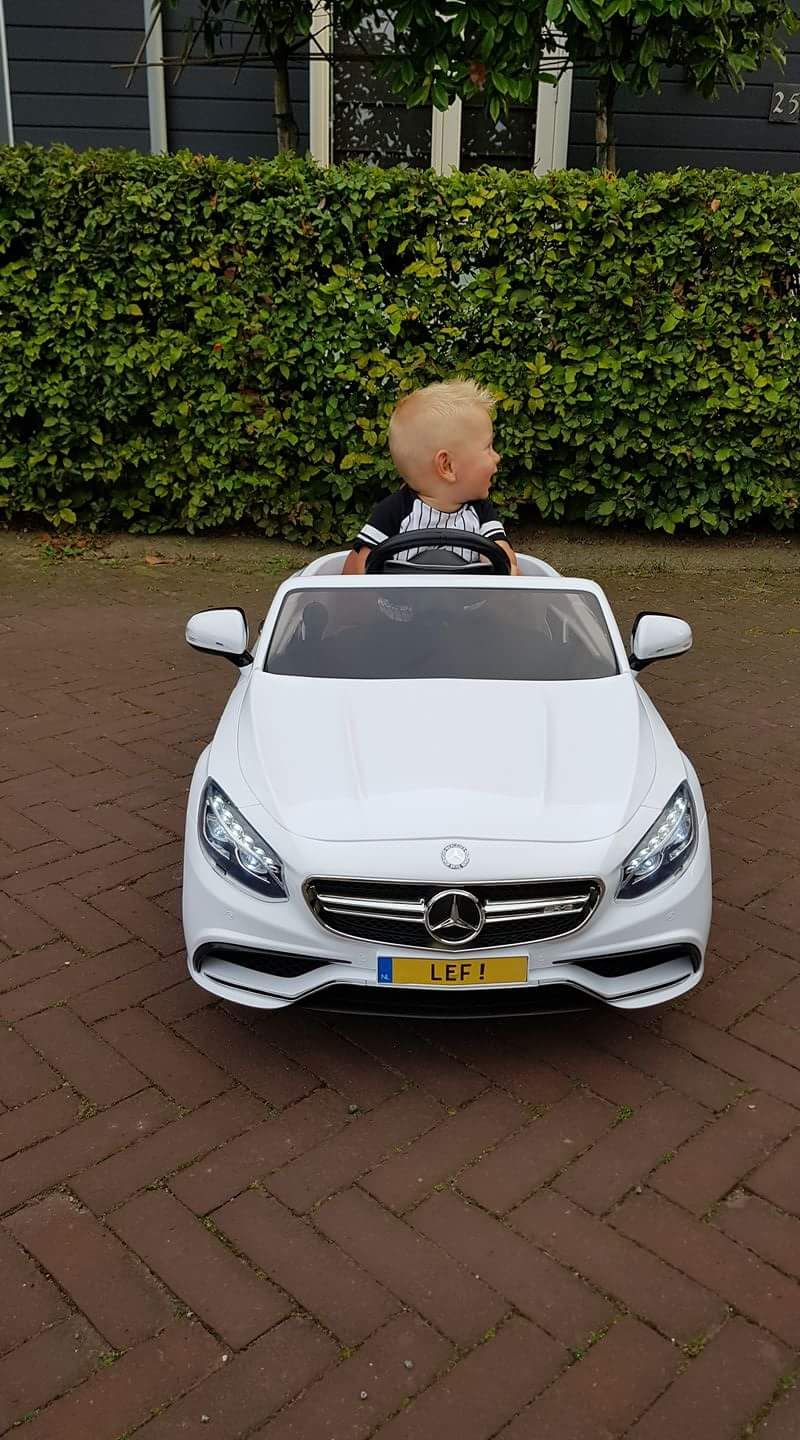 Tevreden chauffeurtje