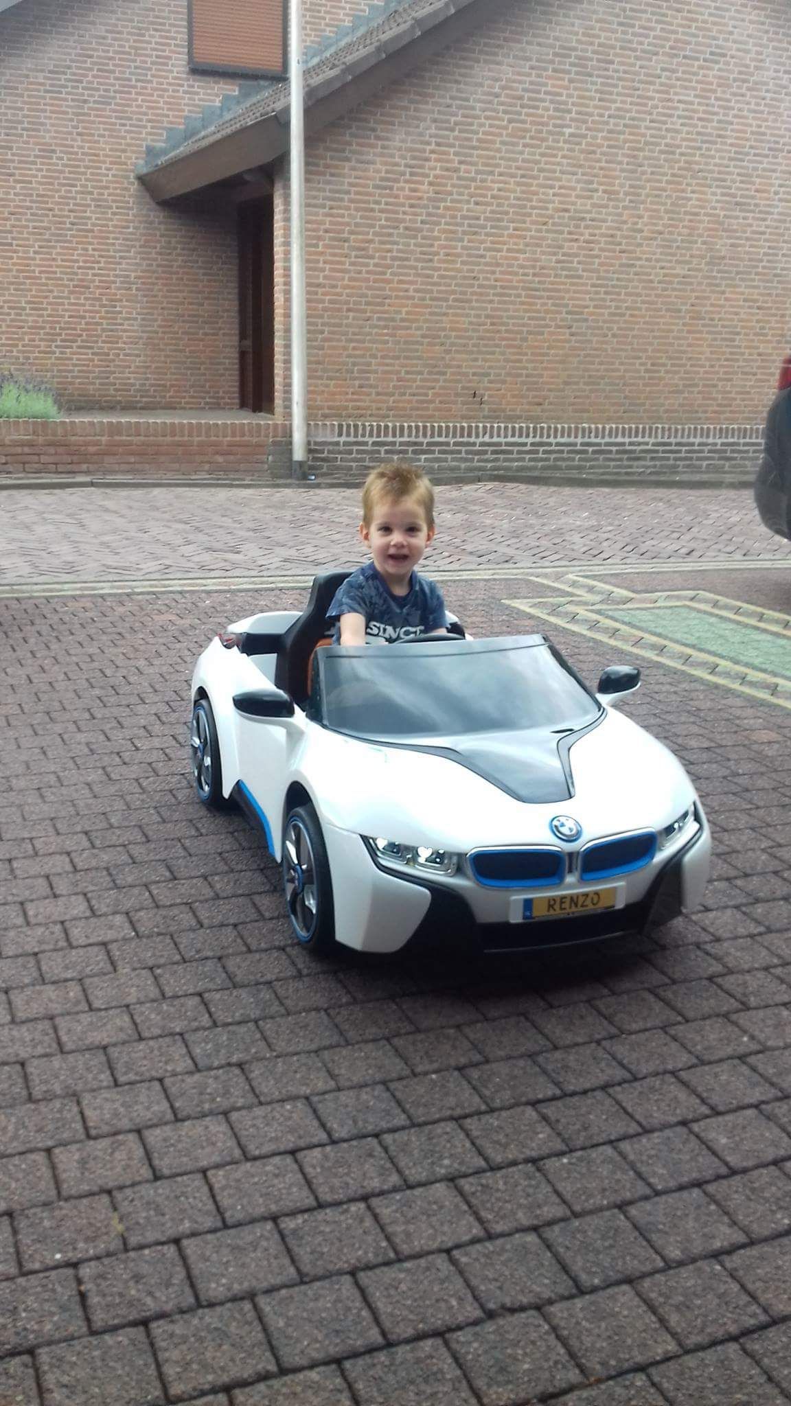Tevreden chauffeurtje