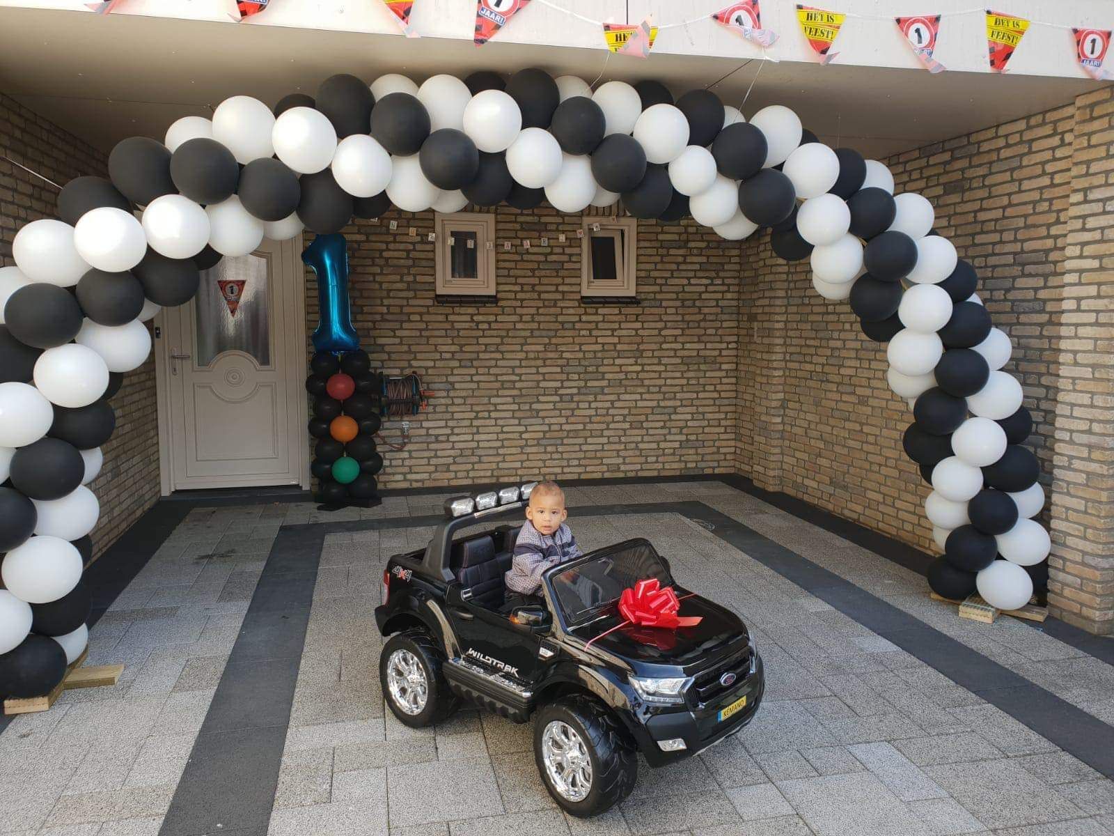 Tevreden chauffeurtje