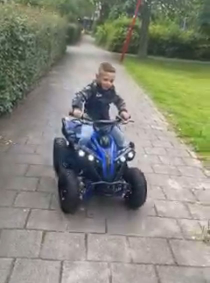 Tevreden chauffeurtje